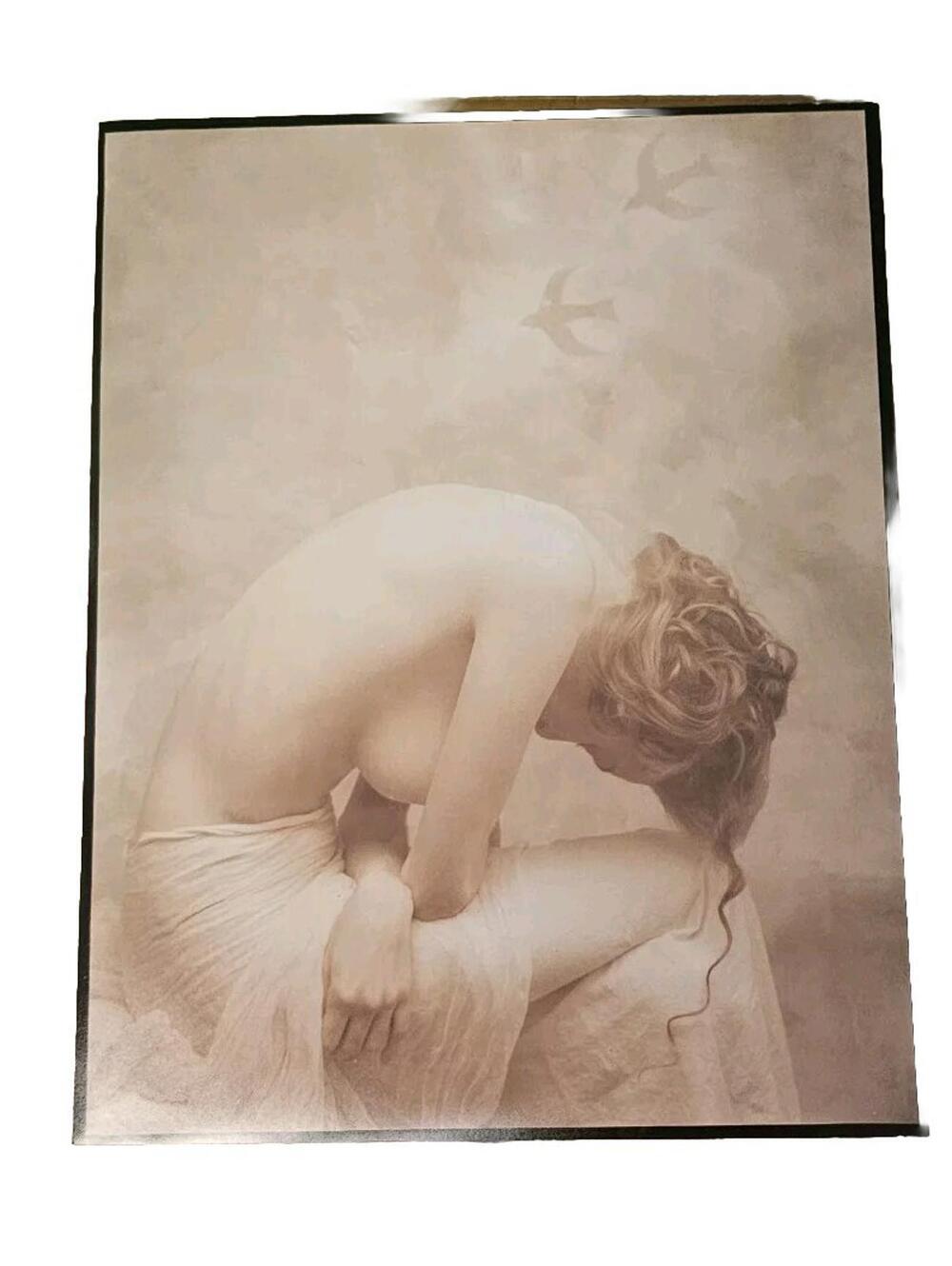 Joyce Tenneson Suzanne Bent Over Artist Archival Pigment Signed Dated '98 11×14